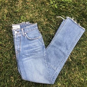 Reformation Straight Leg Jeans
